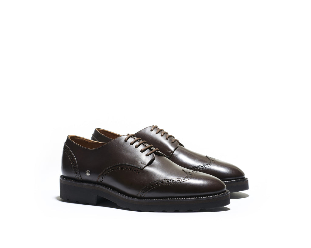 B1611018 - Longwing Brogue men shoe (London) - Bracken