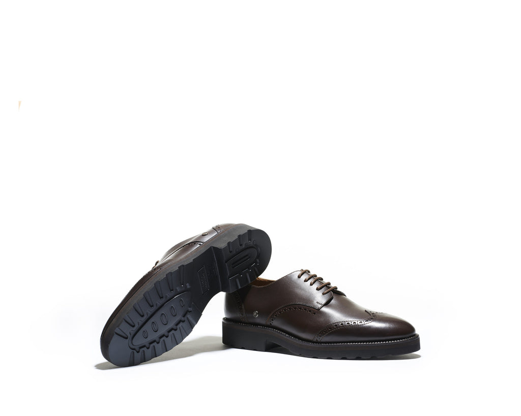 B1611018 - Longwing Brogue men shoe (London) - Bracken