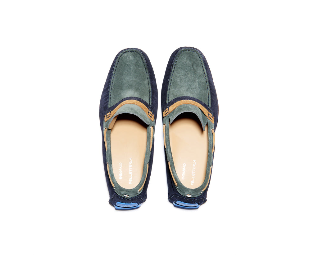 B1611001 - Moccassin men shoe (Vesuvio) - Universe