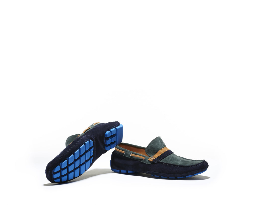 B1611001 - Moccassin men shoe (Vesuvio) - Universe