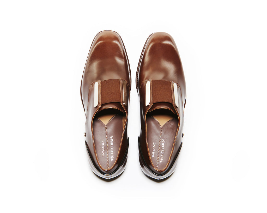 B1611007 - Men oxford shoe (city brush off) - Brown