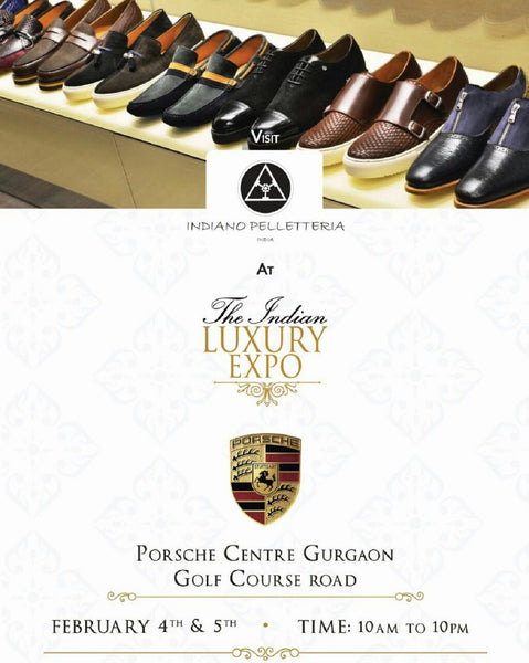 INDIANO PELLETTERIA at the Indian Luxury Expo - Porsche center gurgaon - on 4th & 5th Feb 2017