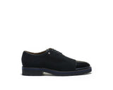 B1611009 - Cap Toe Oxford men shoe (Vesuvio + gardenia) - Black
