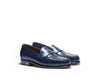 B1611012 - Penny Loafer Men shoe (embossed) - Denim