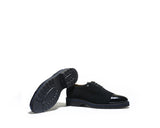 B1611009 - Cap Toe Oxford men shoe (Vesuvio + gardenia) - Black