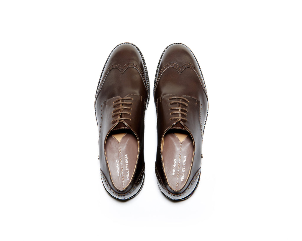 B1611018 - Longwing Brogue men shoe (London) - Bracken