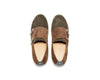 B1611006 - Double monk sneaker men shoe (Vesuvio) - Chocolate