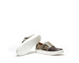 B1611006 - Double monk sneaker men shoe (Embossed) - Fango