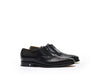 B1611002 - Oxford with zip men Shoe (Woven) - Black