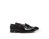 B1611010 - Loafer oxford men shoe (city brush off) - Black