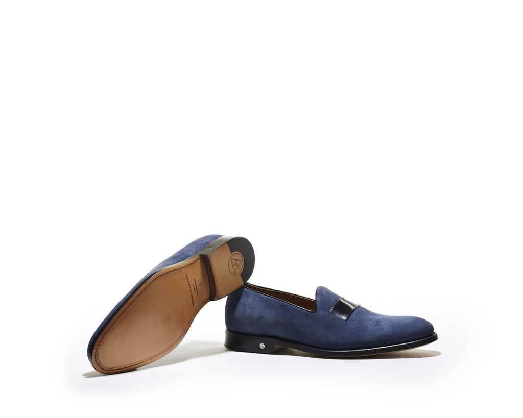 B1611010 - Loafer oxford men shoe (vesuvio & gardenia) - Flag