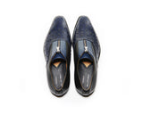 B1611002 - Oxford with zip men Shoe (embossed) - Cosmo