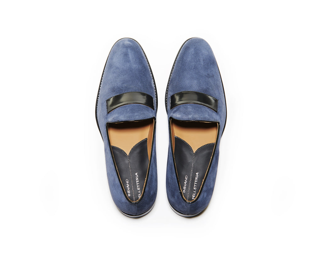 B1611010 - Loafer oxford men shoe (vesuvio & gardenia) - Flag