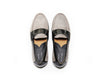 B1611012 - Penny Loafer Men shoe (vesuvio & Gardenia) - Taupe & Black