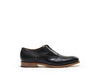 B1611013 - Oxford with Zip men shoe ( London) - Black