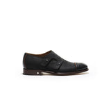 B1611019 - Double Monk men shoe (sporty nabuck) - Black